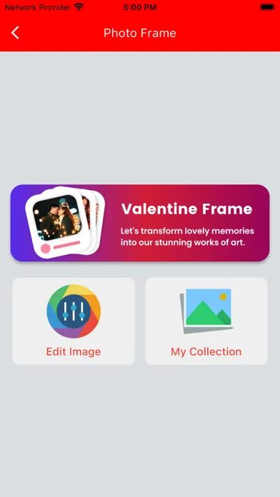 Valentine Day Photo Frame 2024 Screenshots