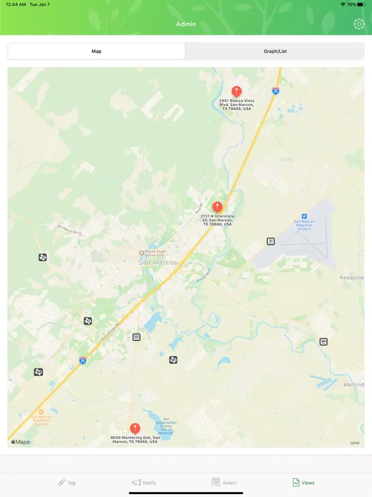 ReciklApp San Marcos iPad 应用截图