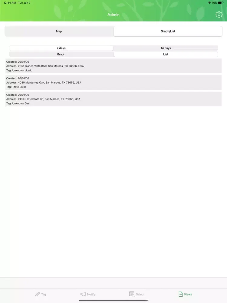 ReciklApp San Marcos iPad 应用截图