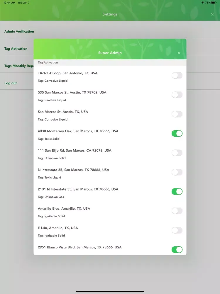 ReciklApp San Marcos iPad 应用截图