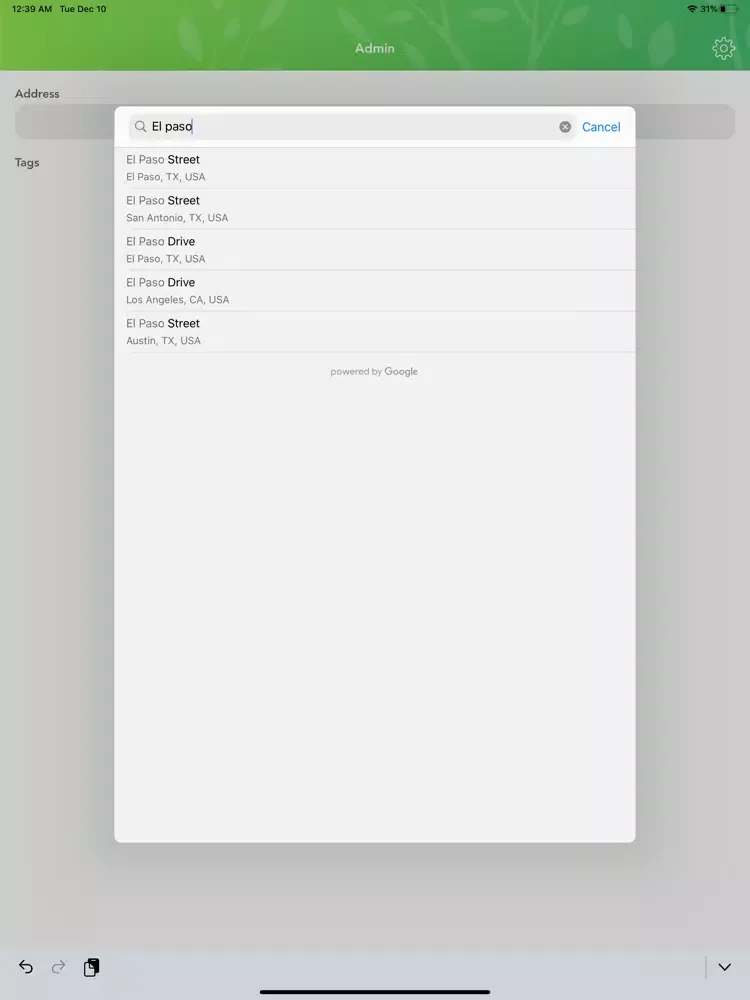 ReciklApp El Paso iPad  سکرین شاٹس