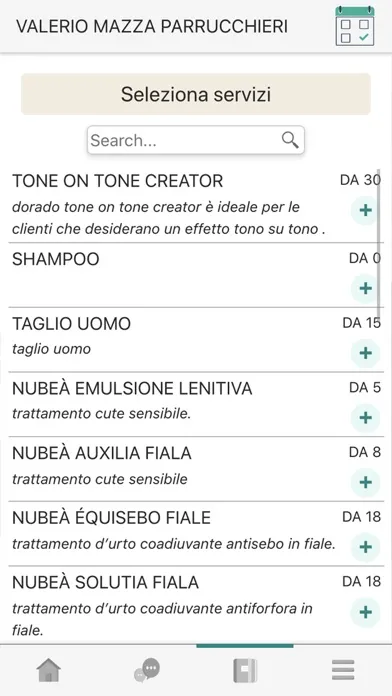 Ảnh chụp màn hình của Valerio Mazza Parrucchieri