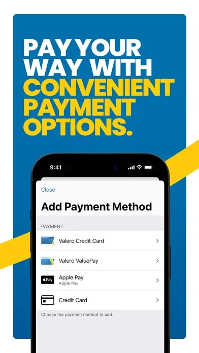 ValeroPay+ Screenshots