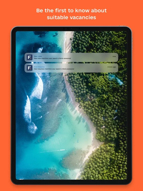 Скриншоты Flagma.Job - job search iPad 