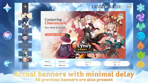 Wish Impact: Genshin Wish Sim Screenshots