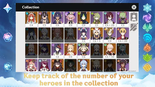 Wish Impact: Genshin Wish Sim Screenshots
