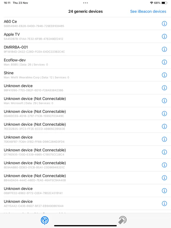 BeaconMagic iPad  Ekran Görüntüleri