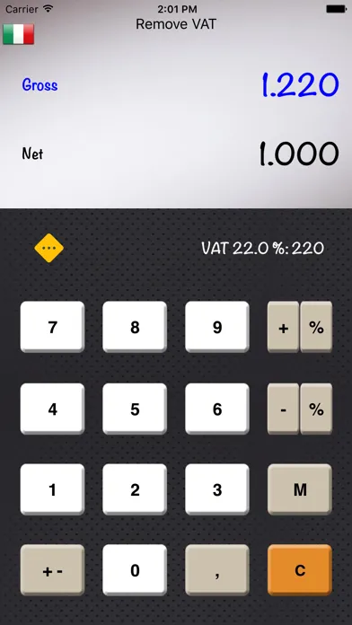 VAT % DISCOUNT سکرین شاٹس