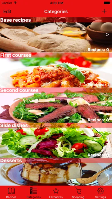 My Recipes + স্ক্রিনশট