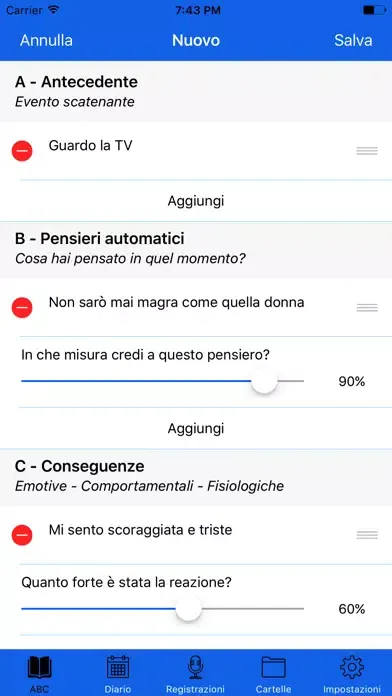 Esercizi CBT Screenshots