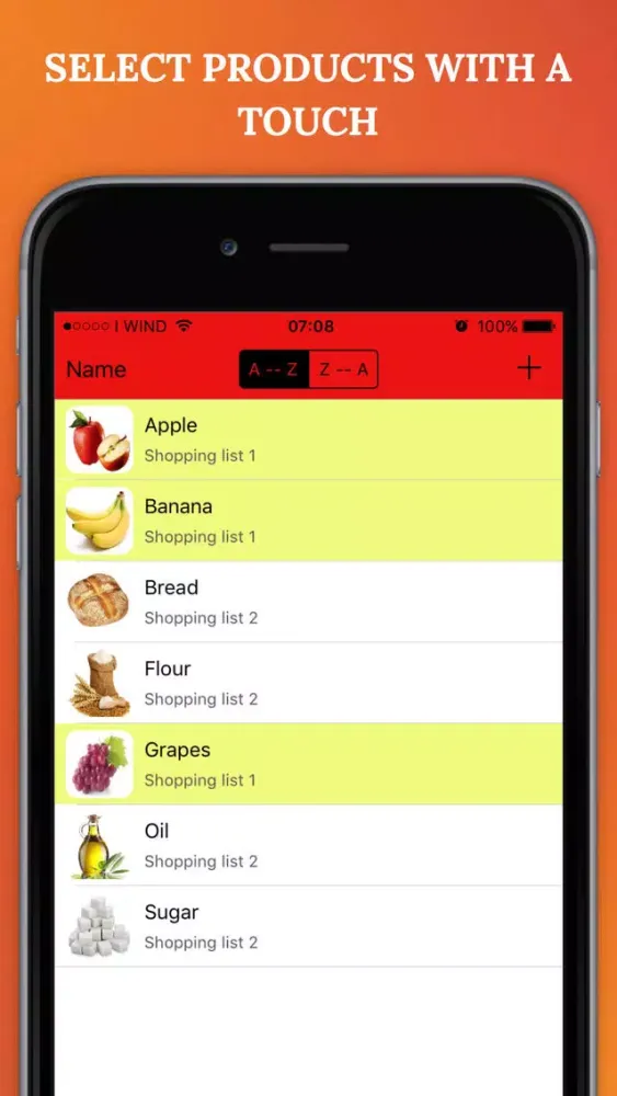 Screenshot di My Shopping List - quick & easy