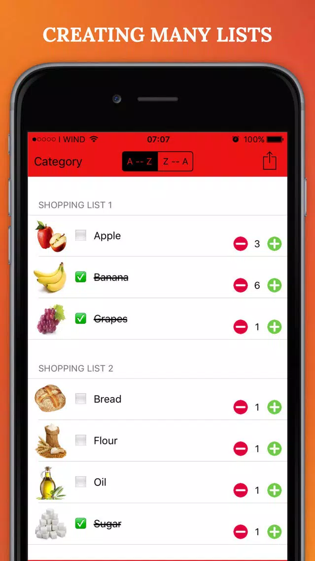 My Shopping List - quick & easy应用截图