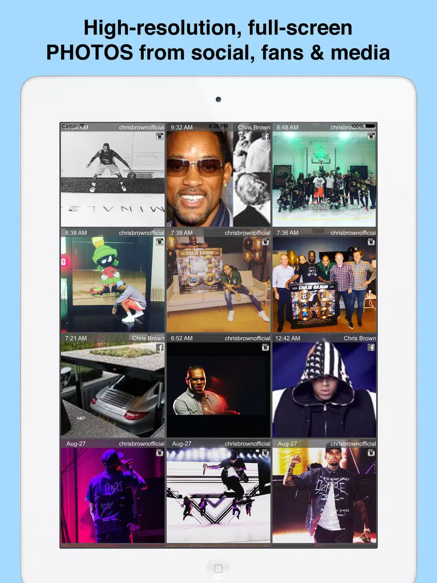 All Access: Chris Brown Edition - Music, Videos, Social, Photos, News & More! iPad  স্ক্রিনশট