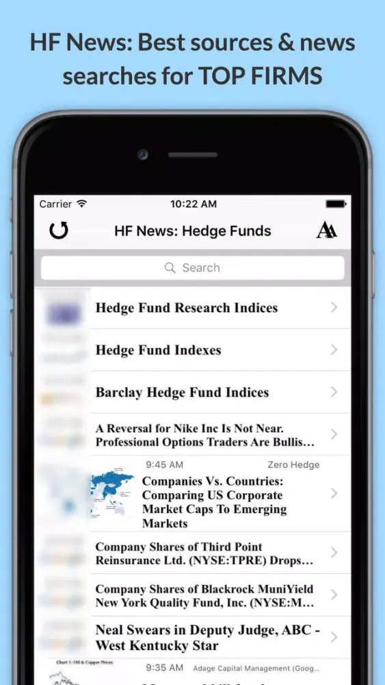 HF News: Latest Hedge Fund & Alternative Investment News Screenshots