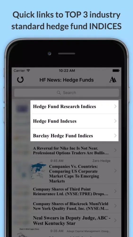 HF News: Latest Hedge Fund & Alternative Investment News Screenshots
