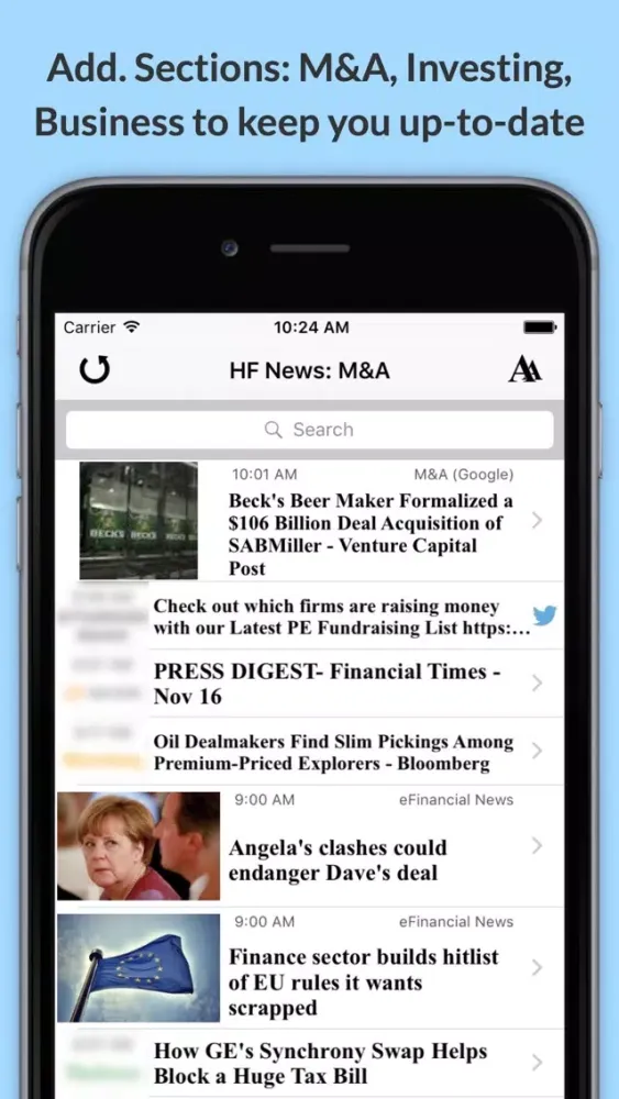 HF News: Latest Hedge Fund & Alternative Investment News Screenshots