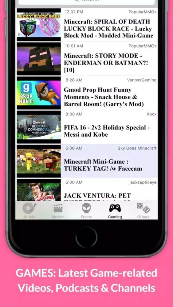 MobiTube: Best Videos on Music, Movies, Games, Funny Stuff & More! Screenshots