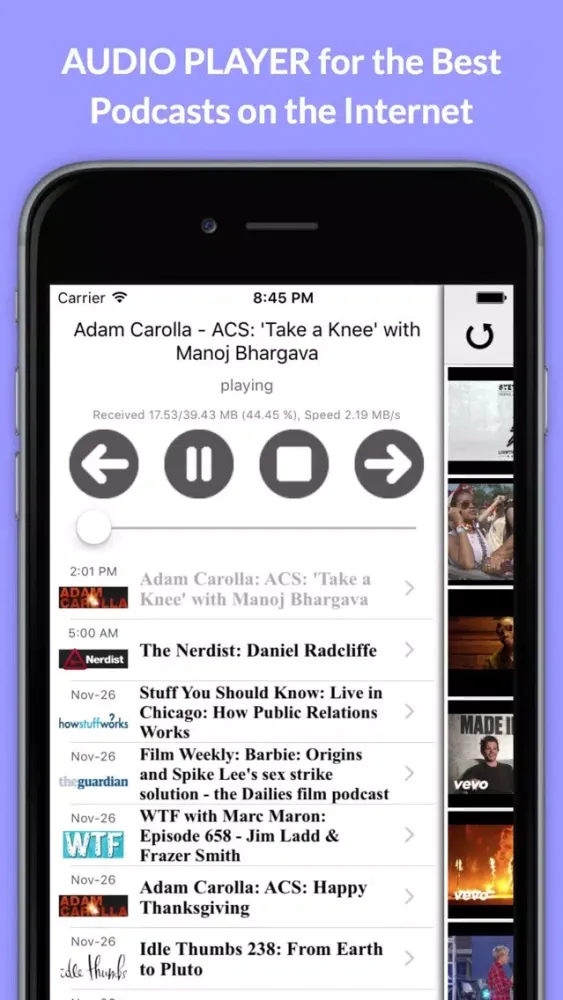 MobiTube: Best Videos on Music, Movies, Games, Funny Stuff & More! Screenshots