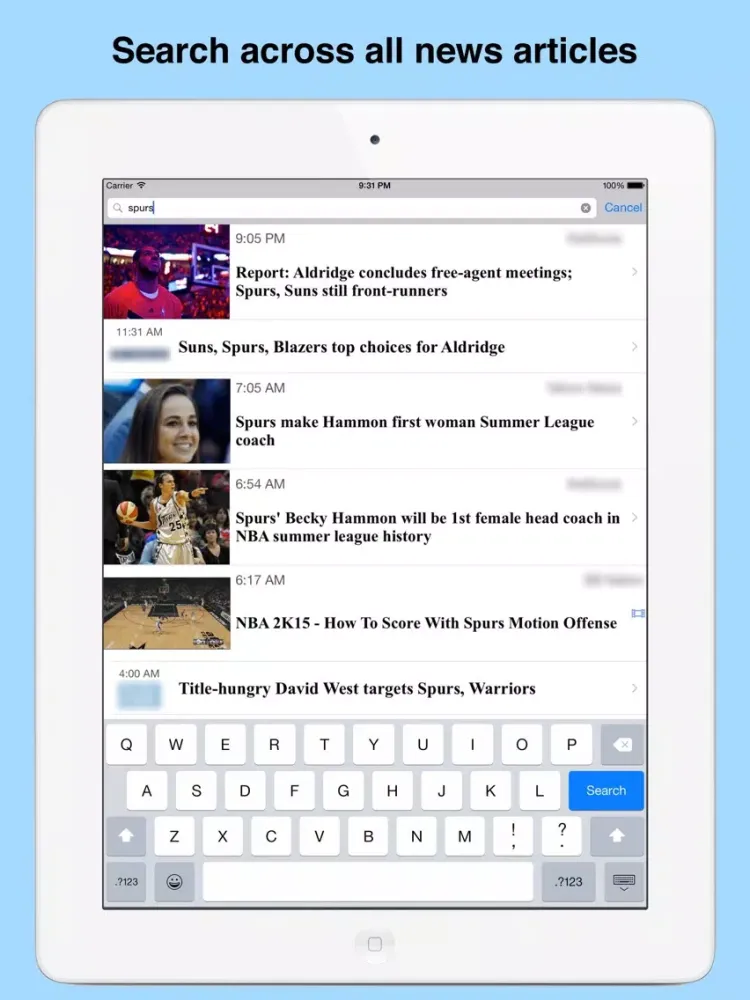Sports Hour: Latest News, Videos & Radio! iPad  स्क्रीनशॉट