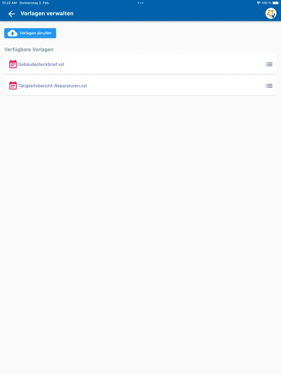 ValiGo iPad Screenshots