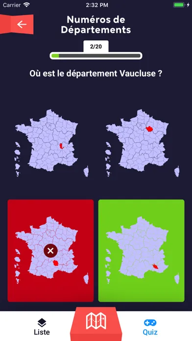 Les Départements App Originale Screenshots