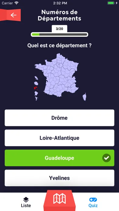 Les Départements App Originale Screenshots