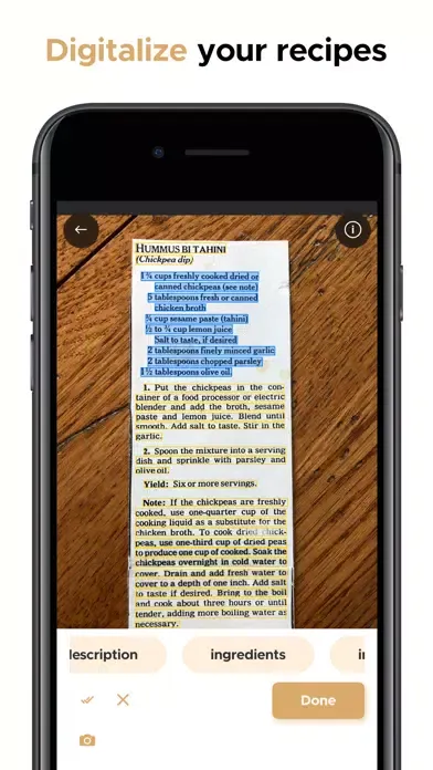 Capturas de pantalla de Avoc Recipe Manager