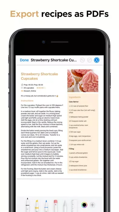 Capturas de pantalla de Avoc Recipe Manager