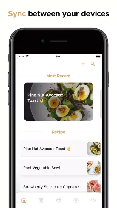Capturas de pantalla de Avoc Recipe Manager
