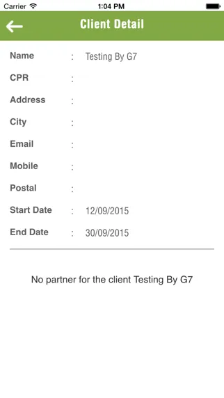 Validi Clinic system Screenshots