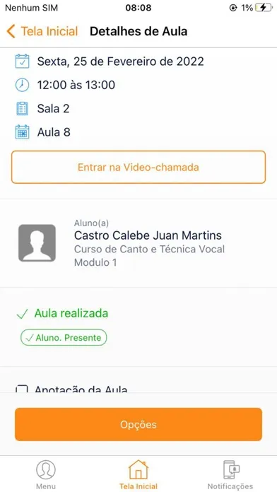 Screenshot di Emusys - Alunos e Professores