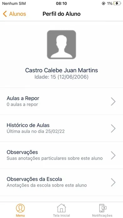Screenshot di Emusys - Alunos e Professores