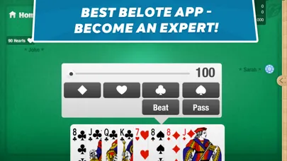 Captures d'écran de Belote Coinche - card game
