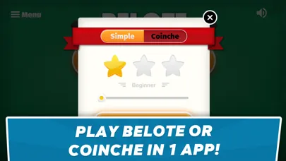Captures d'écran de Belote Coinche - card game