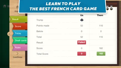 Captures d'écran de Belote Coinche - card game