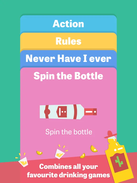 Tangkapan layar Drinkie - Drinking Game iPad 