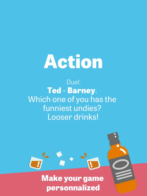 Tangkapan layar Drinkie - Drinking Game iPad 