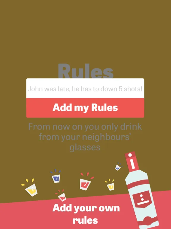 Tangkapan layar Drinkie - Drinking Game iPad 