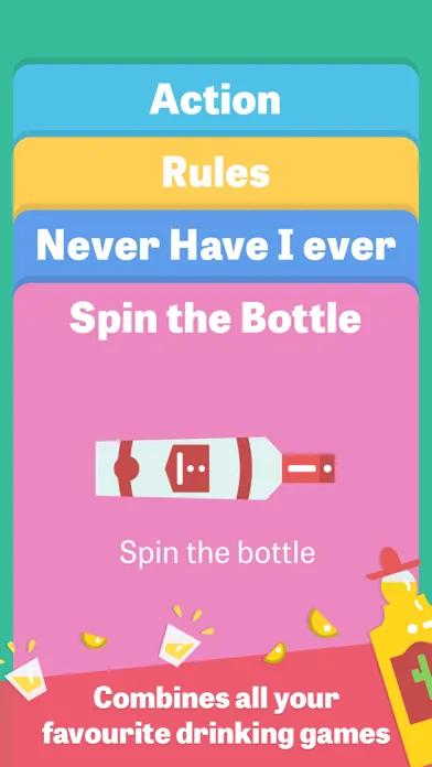 Tangkapan layar Drinkie - Drinking Game