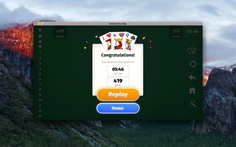 Solitaire Klondike 2018 스크린샷
