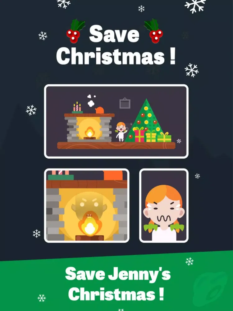 Save Christmas! - Xmas game iPad  Ekran Görüntüleri