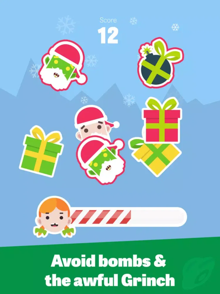Save Christmas! - Xmas game iPad  Ekran Görüntüleri