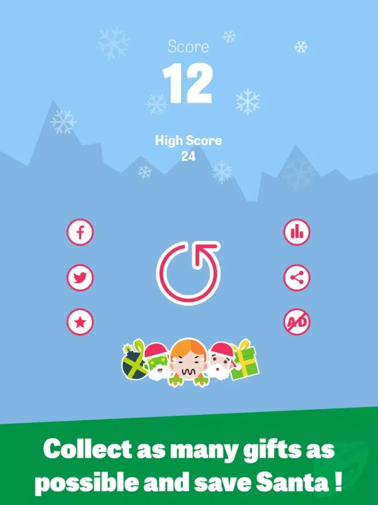 Save Christmas! - Xmas game iPad  Ekran Görüntüleri