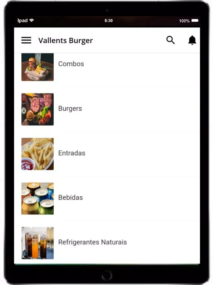 Vallent´s Burger iPad  سکرین شاٹس