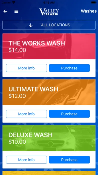 Valley 24-7 Car Wash應用截圖