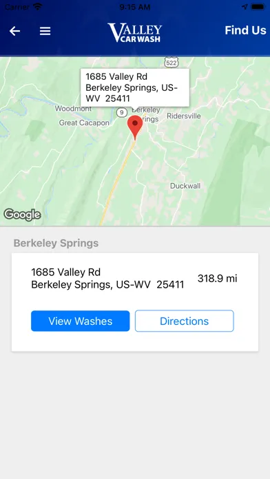 Valley 24-7 Car Wash應用截圖