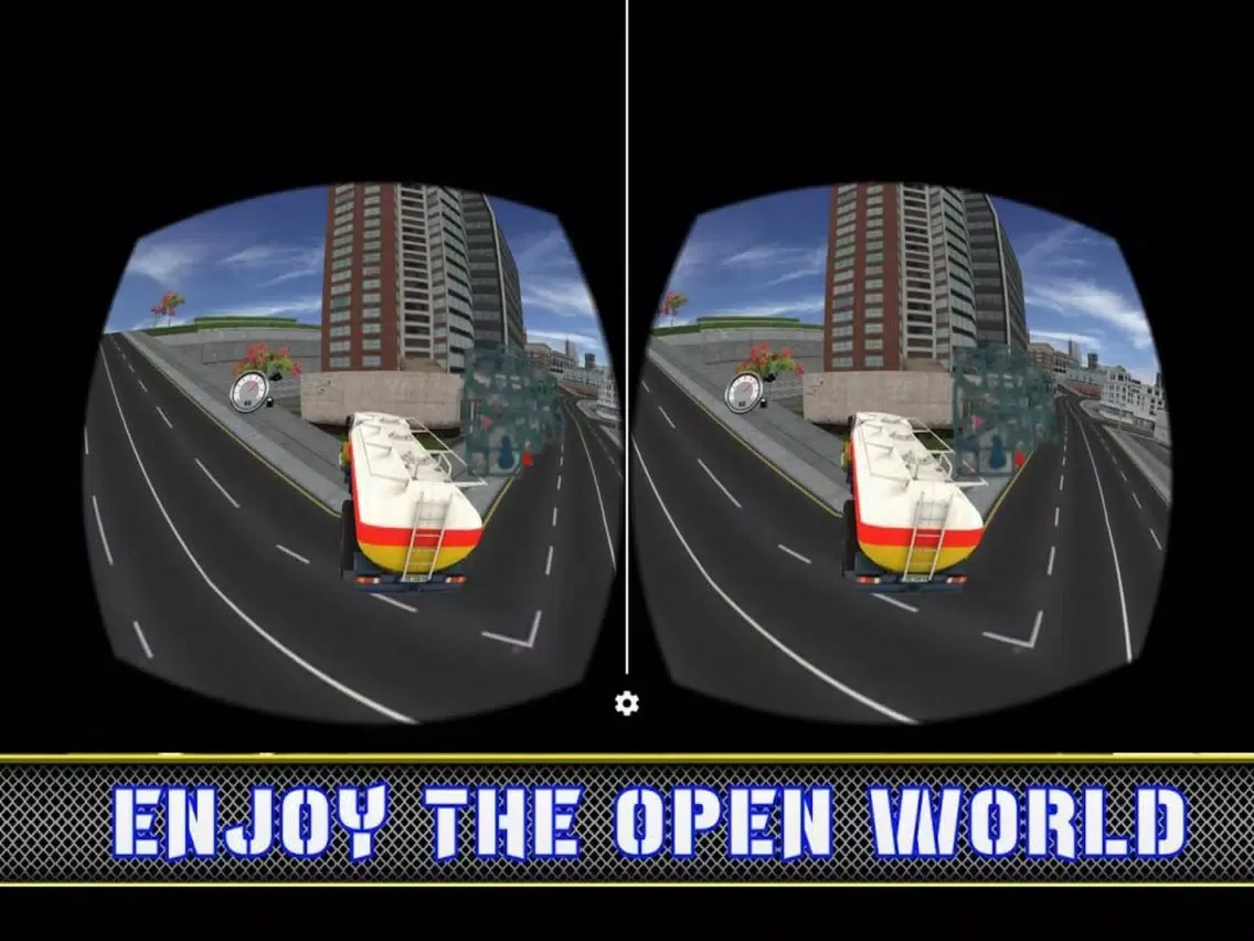 VR Oil Truck Driving Play iPad 应用截图