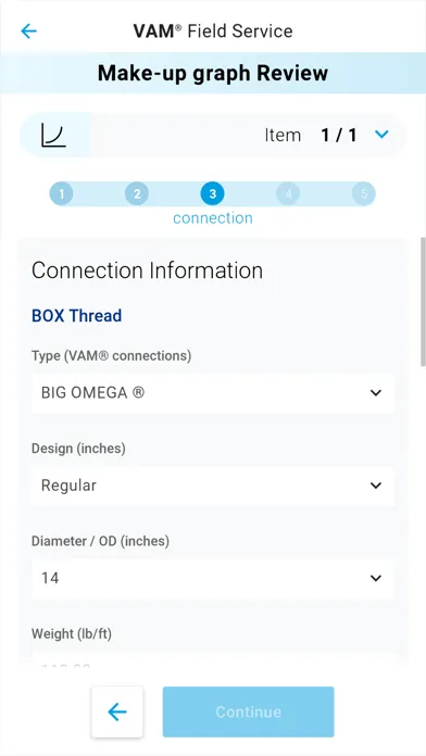 VAM Field Service App 스크린샷