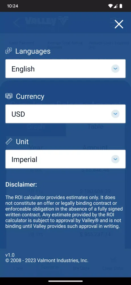 Valley ROI Screenshots