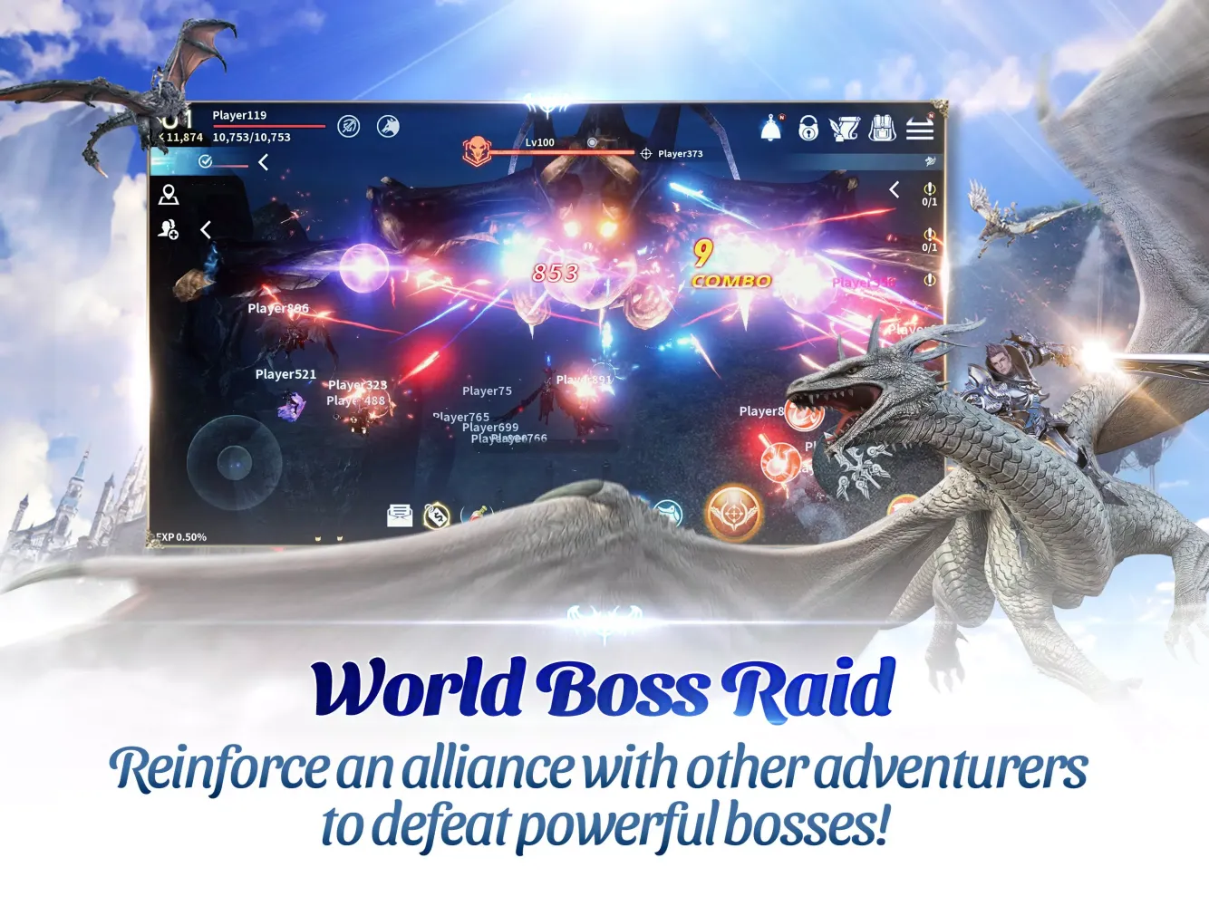 Icarus M: Guild War Screenshots